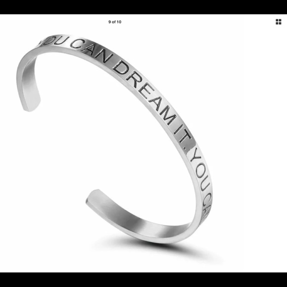 New beautiful stainless steel message bracelet - Picture 7 of 8
